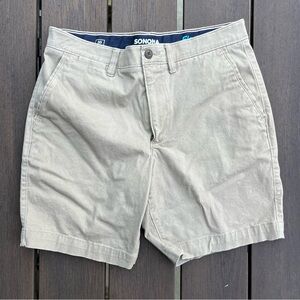 sanoma khaki shorts 33